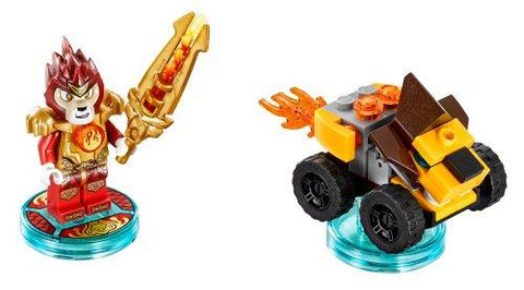 LEGO Dimensions-71222 Fun Pack Chima (Laval + Mighty Lion Rider) Tweedehands