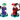 LEGO Dimensions 71229 Team Pack (The Joker + The Joker's Chopper, Harley Quinn + Quinn Mobile) (Nieuw in geopende verpakking)
