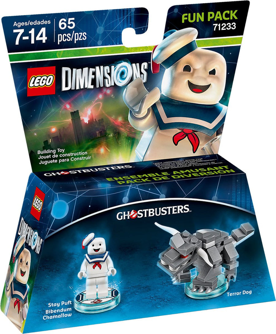 LEGO Dimensions-71233 Fun Pack (Stay Puft + Terror Dog) (In doos)-tweedehands