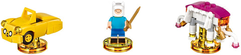 LEGO Dimensions 71245 Level Pack Adventure Time, Jakemobile, Finn the Human en War Elephant op toy tags, tweedehands