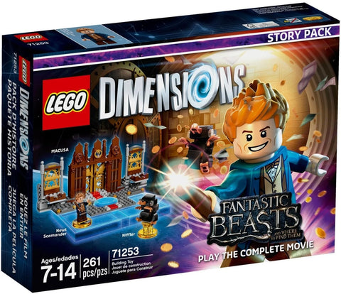 LEGO Dimensions-71253 Story Pack (Newt Scamander + Niffler, MACUSA) (In doos)-tweedehands