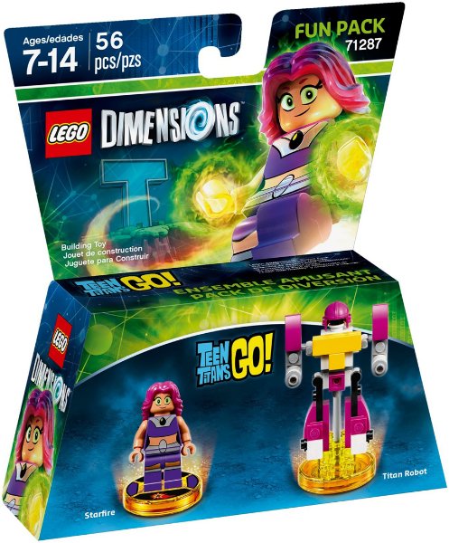 LEGO Dimensions 71287 Fun Pack (Starfire + Titan Robot) (Nieuw)