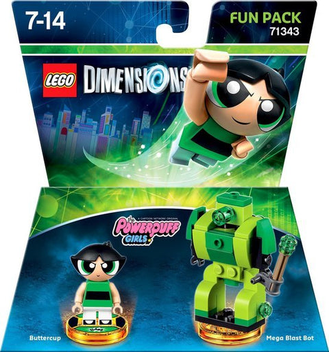 LEGO Dimensions 71343 Fun Pack (Buttercup + Mega Blast Bot) (Nieuw)