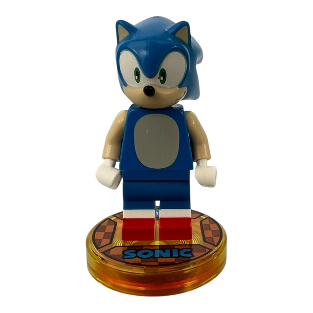 LEGO Dimensions Sonic minifiguur 71244, minifiguur op toy tag, tweedehands