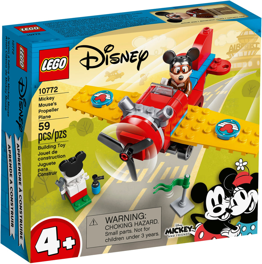 LEGO-Disney Mickey Mouse's Propeller Plane 10772 (Nieuw)