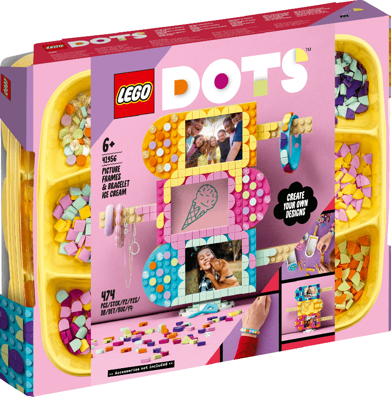 LEGO-DOTS IJscoupe Fotolijstjes & Armband 41956 (Nieuw)