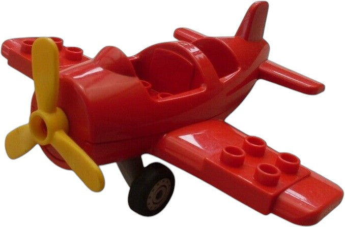 LEGO-DUPLO Eerste Vliegtuig - Rood Tweedehands