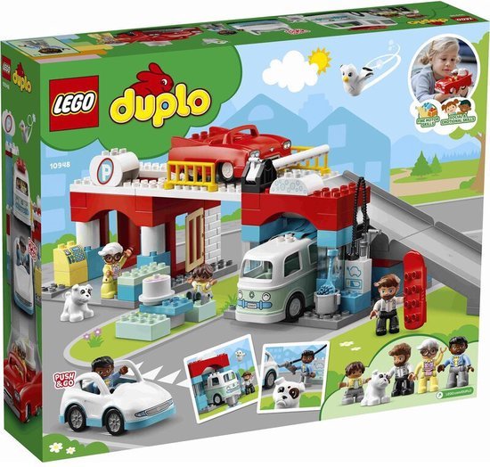 LEGO Duplo Parkeergarage en Wasstraat - 10948 (Nieuw)