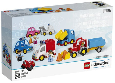 LEGO-Education Duplo Multi Vehicles - 45006 (Nieuw)