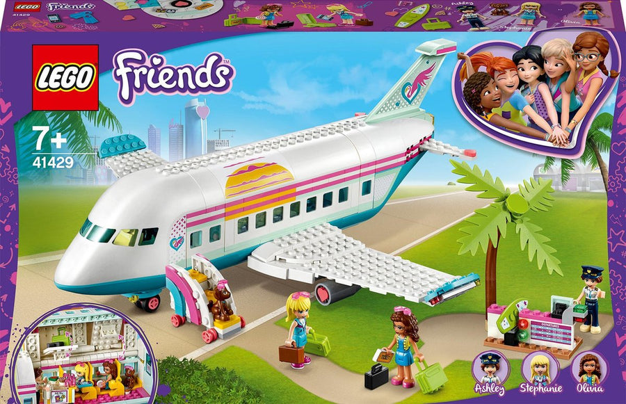 LEGO-Friends Heartlake City Vliegtuig - 41429 (Nieuw in beschadigde verpakking)-tweedehands