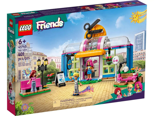 LEGO 41743 Friends Creatief Kapsalon, doos voorkant