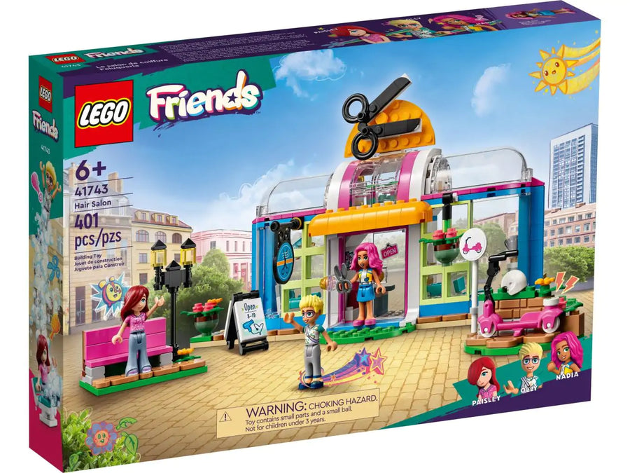 LEGO-Friends Kapper, Creatief Kapsalon - 41743 (Nieuw)