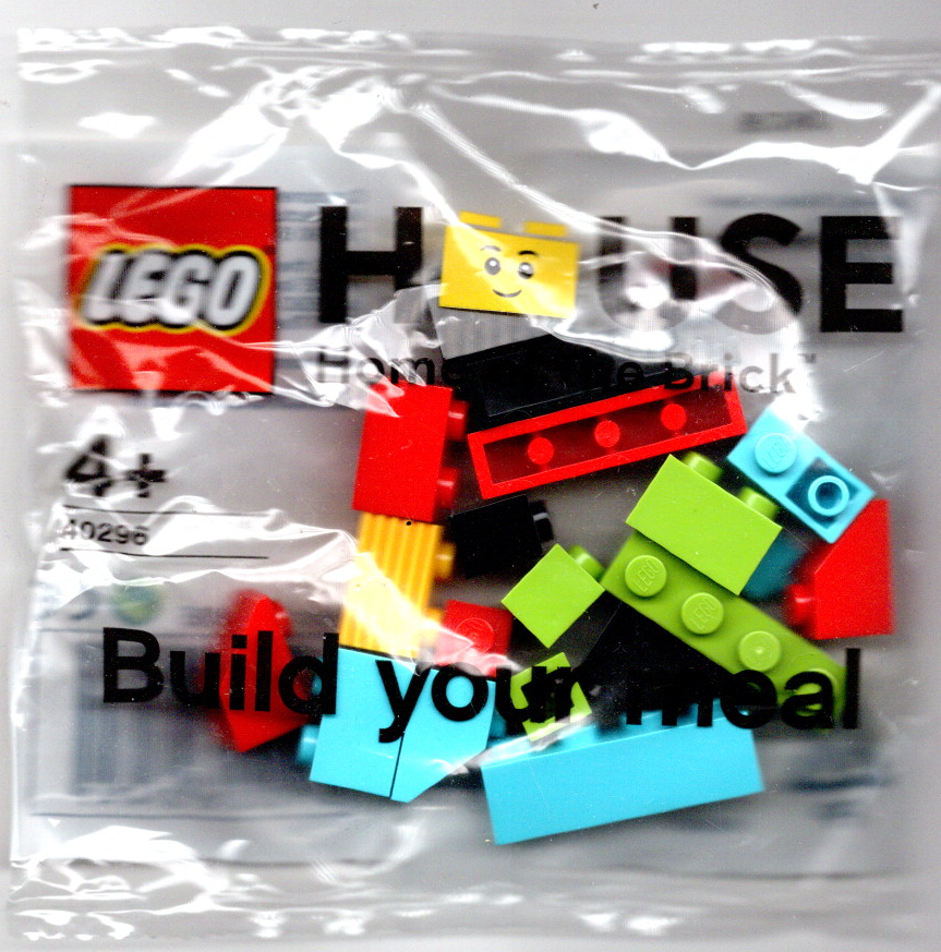 LEGO-House Build Your Meal Brick Bag - 40296 (Polybag) (Nieuw)