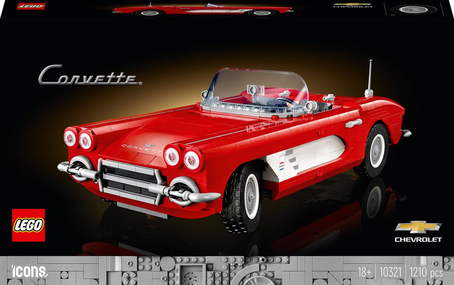 LEGO-Icons Corvette - 10321 (Nieuw)