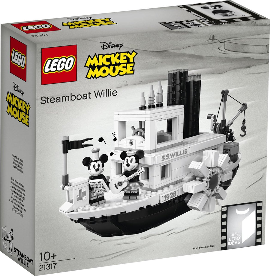 LEGO-Ideas Steamboat Willie - 21317 (Nieuw)
