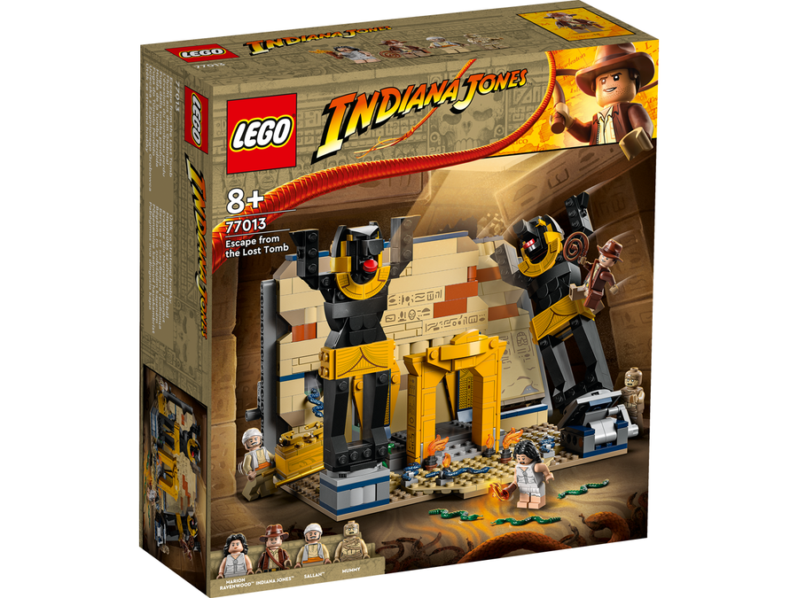 LEGO-Indiana Jones Ontsnapping uit de Verborgen Tombe Set - 77013 (Nieuw)