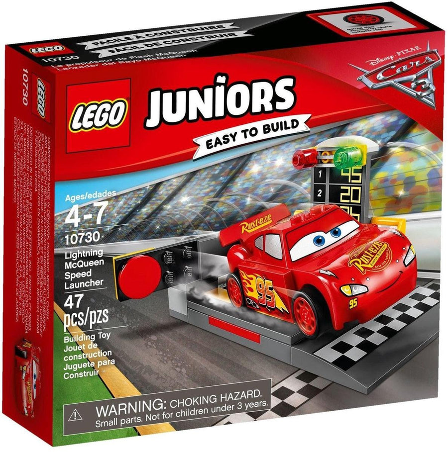 LEGO-Juniors Cars Bliksem McQueen Snelle Lanceerder - 10730 (Nieuw)