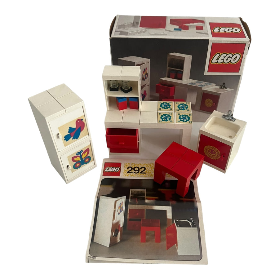 LEGO-Kitchen Sink and Cupboards - 292 (Compleet in doos) Tweedehands