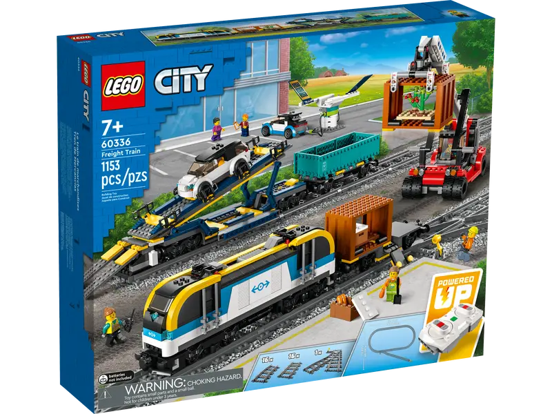 LEGO-LEGO City Goederentrein / Vrachttrein - 60336 (Nieuw)