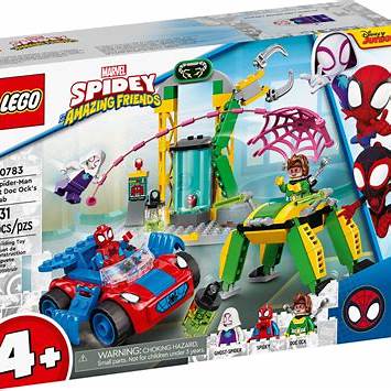LEGO-LEGO Marvel Spider-Man bij Doc Ock's Lab - 10783 (Nieuw)