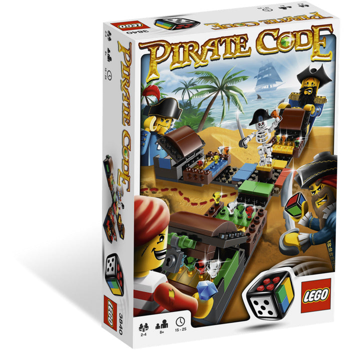 LEGO-LEGO Pirate Code Bordspel - 3840 (In doos) Tweedehands