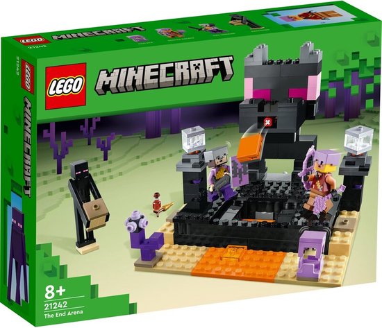 LEGO-Minecraft De Eindarena - 21242 (Nieuw)
