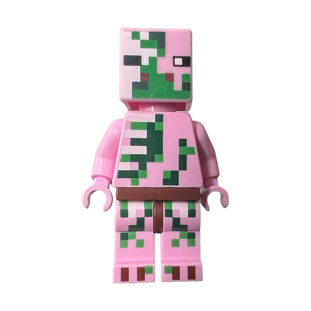 LEGO Minecraft Zombie Pigman minifiguur, tweedehands