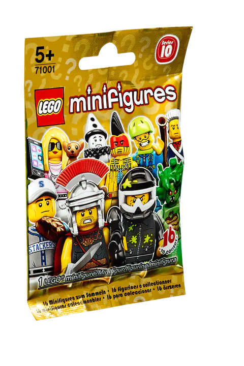 LEGO-Minifigures Serie 10 - 1 Zakje - 71001 (Nieuw)