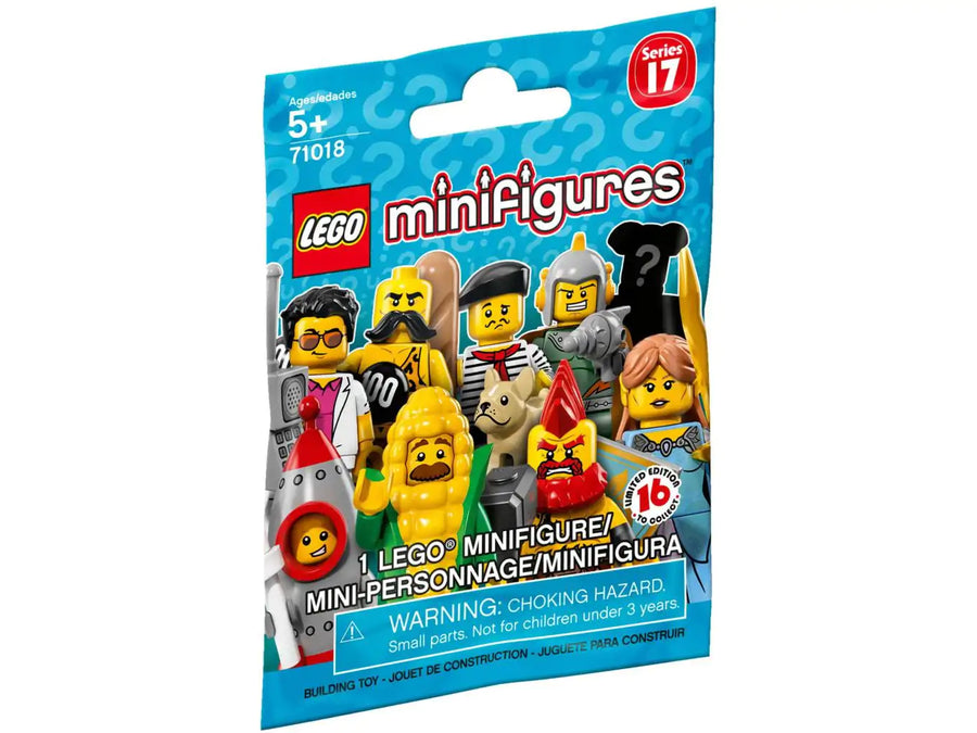 LEGO-Minifigures Serie 17 - 1 Zakje - 71018 (Nieuw)