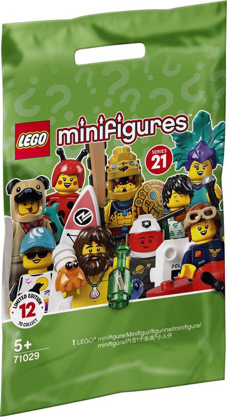 LEGO-Minifigures Serie 21 - 1 Zakje - 71029 (Nieuw)