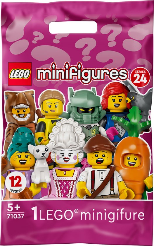 LEGO-Minifigures Serie 24 - 1 Zakje - 71021 (Nieuw)