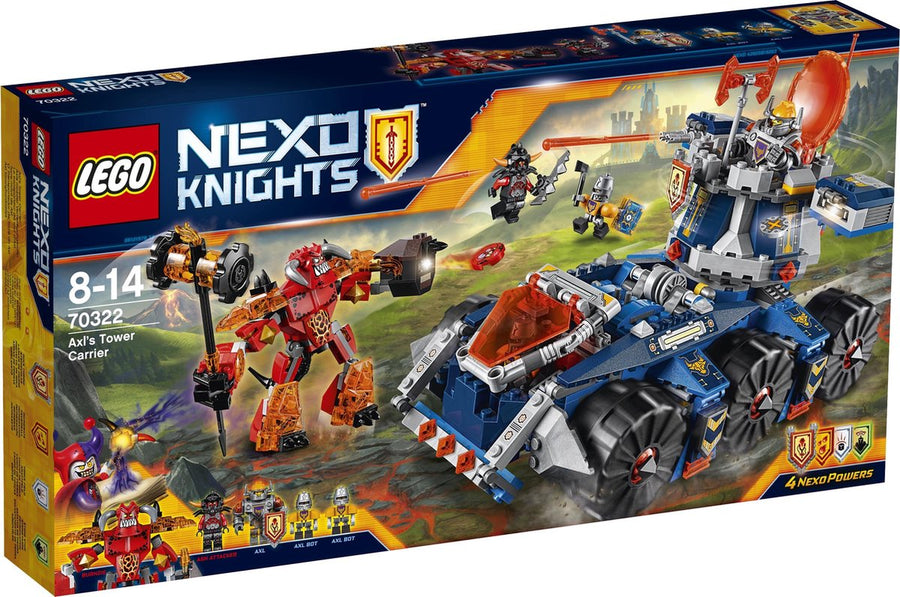 LEGO-Nexo Knights Axl’s Tower Carrier - 70322 (Nieuw in beschadigde verpakking)-tweedehands