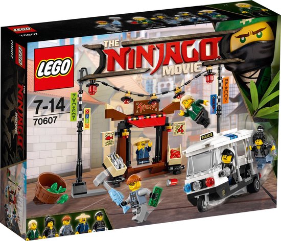 LEGO-Ninjago Movie Achtervolging door de Stad - 70607 (Nieuw)
