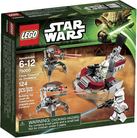 LEGO-Star Wars Clone Troopers Vs Droidekas - 75000 (Nieuw)