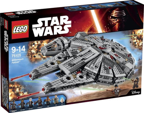 LEGO-Star Wars Millennium Falcon - 75105 (Nieuw in geopende verpakking)-tweedehands