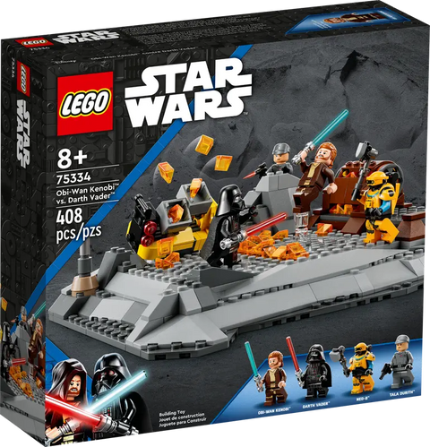 LEGO-Star Wars Obi-Wan Kenobi™ vs. Darth Vader™ - 75334 (Nieuw)