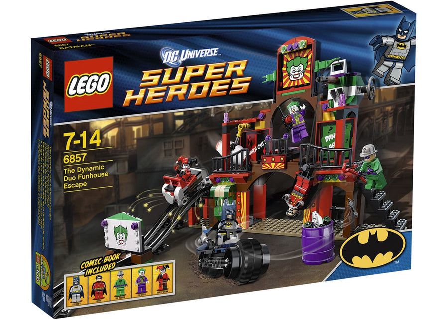 LEGO-Super Heroes The Dynamic Duo Funhouse Escape - 6857 (Nieuw in beschadigde verpakking)-tweedehands