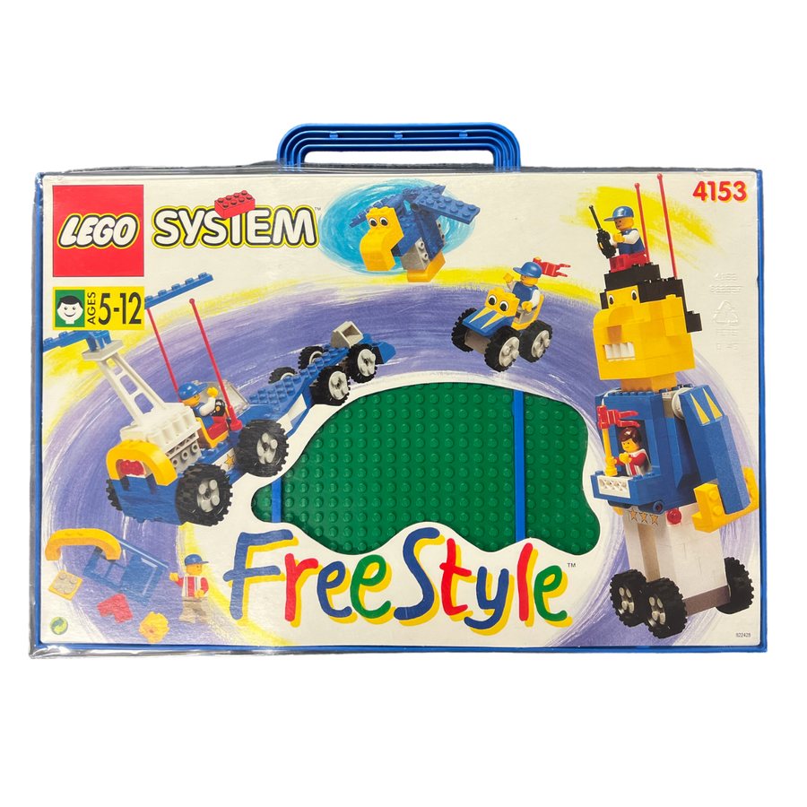 LEGO-System Freestyle Playcase Large - 4153 - Vintage Set uit 1995 (Nieuw)