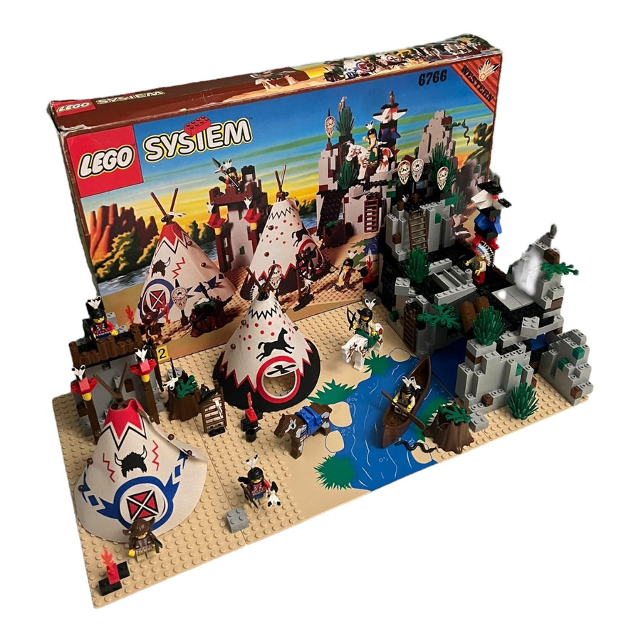 LEGO-System Rapid River Village - 6766 (Compleet in doos) Tweedehands