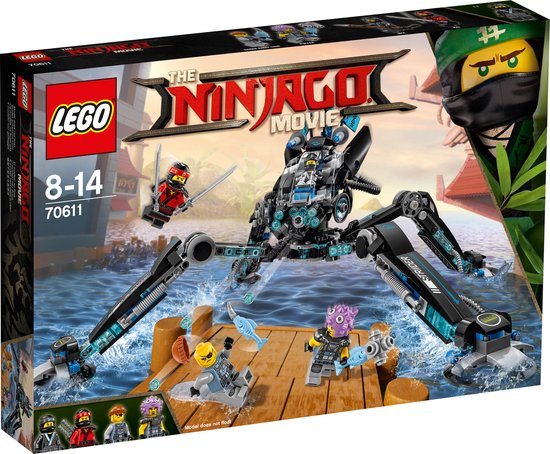 LEGO-The Ninjago Movie: Waterstrijder - 70611 (Nieuw)