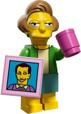 LEGO-The Simpsons Series 2 - Edna Krabappel (Minifigure Only) Tweedehands