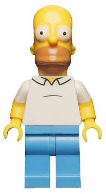 LEGO-The Simpsons Series - Homer Simpson (Minifigure Only) Tweedehands