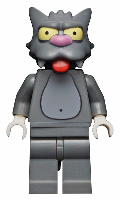 LEGO-The Simpsons Series - Scratchy (Minifigure Only) Tweedehands