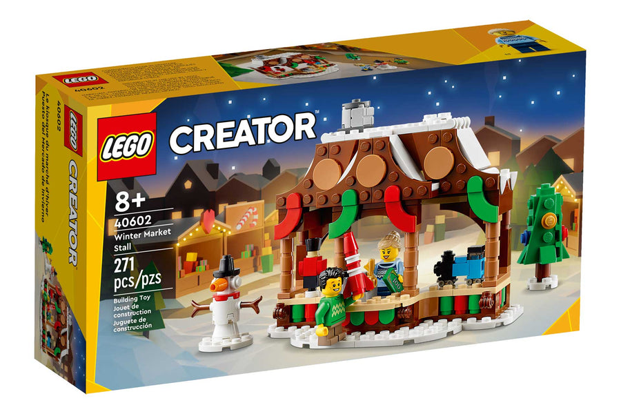 LEGO-Winter Market Stall - 40602 (Nieuw)