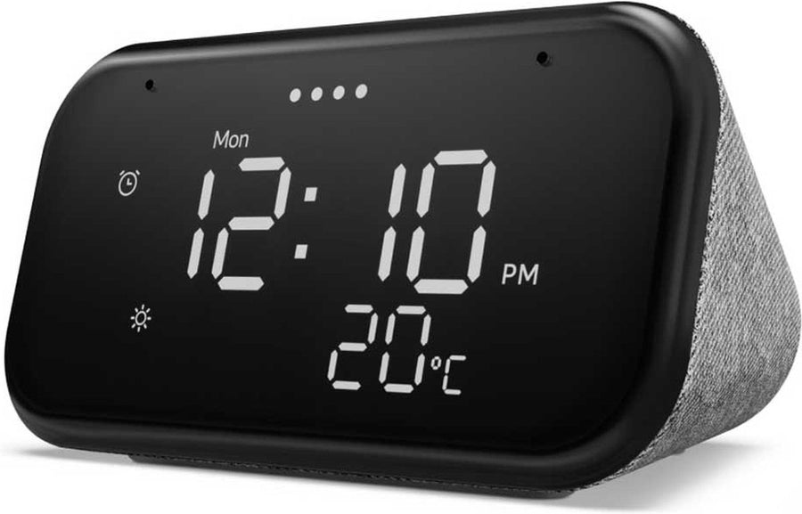 Lenovo-Smart Clock Essential - Grijs (In doos) Tweedehands