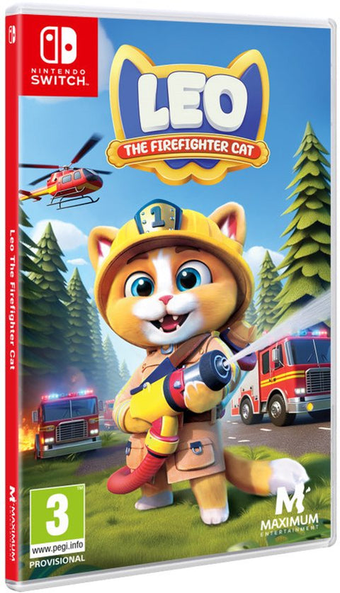 Leo The Firefighter Cat Nintendo Switch