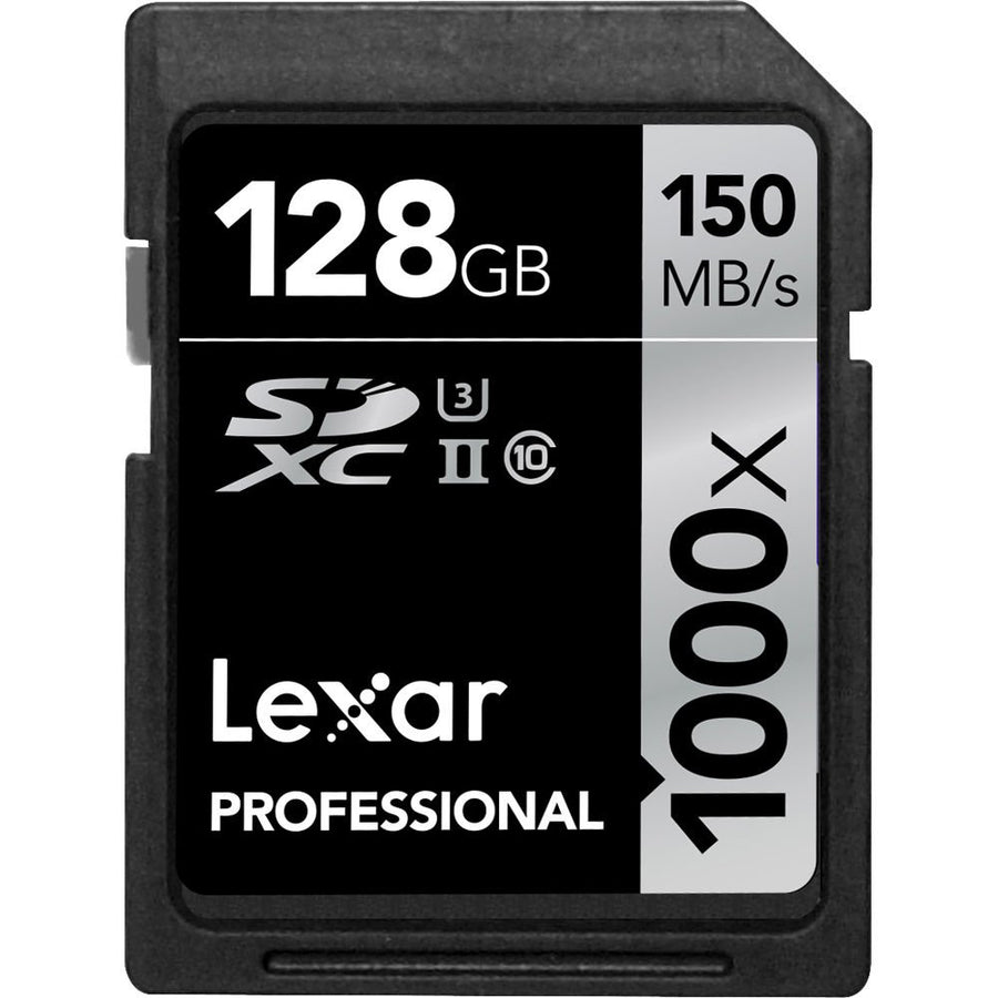 Lexar-Professional 128GB 1000x Speed SDXC UHS-II Memory Card Tweedehands
