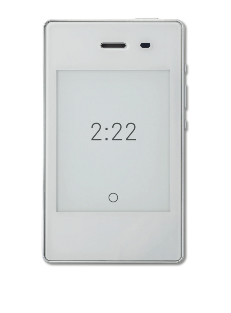 Light-The Light Phone II - Light Grey / Grijs + Siliconen Case (In doos) Tweedehands