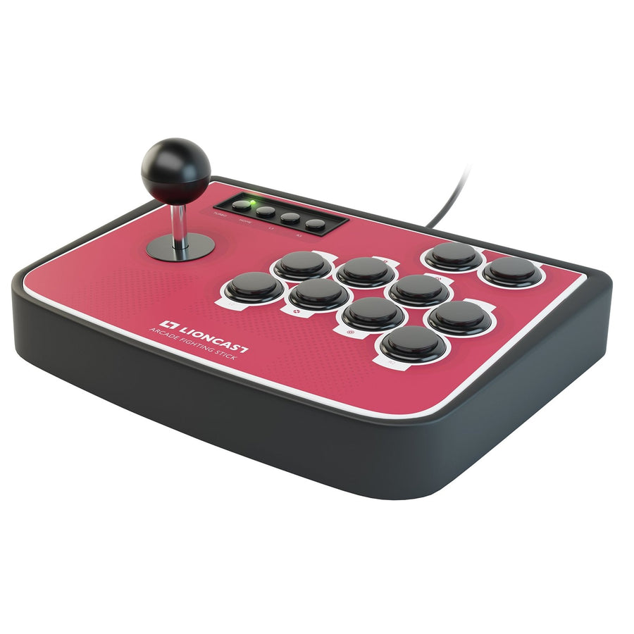 Lioncast-Arcade Fighting Stick voor Playstation 2, 3 en PC Tweedehands