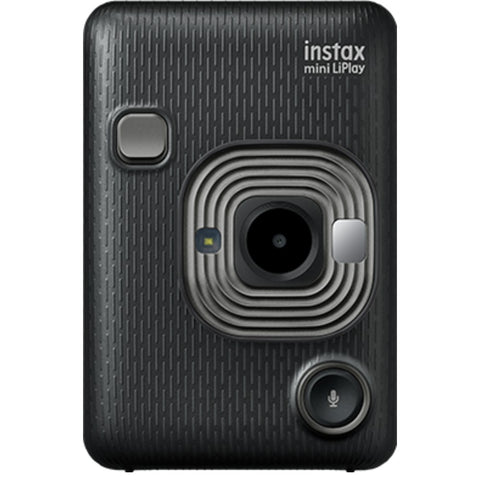 Instax Mini LiPlay Instant Camera - Donkergrijs (Dark Gray)